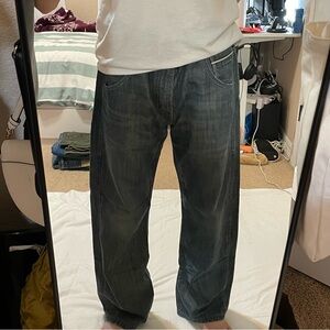 men’s vintage 2000s Levi’s 569 baggy straight jeans - 34 x 32